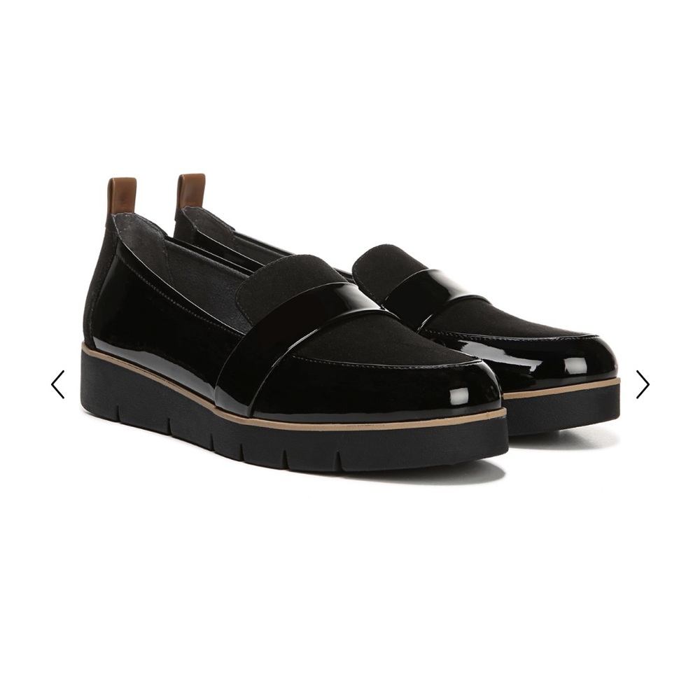 Size 10 Dr. Scholl’s Webster black loafers